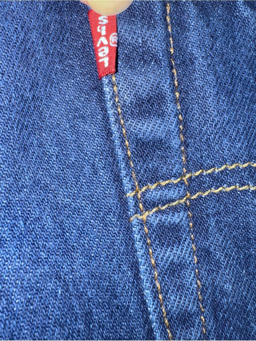 Levi’s 501 Original Button Fly Dark Wash Straight Leg Jeans Men’s 38x30 - Picture 14 of 16